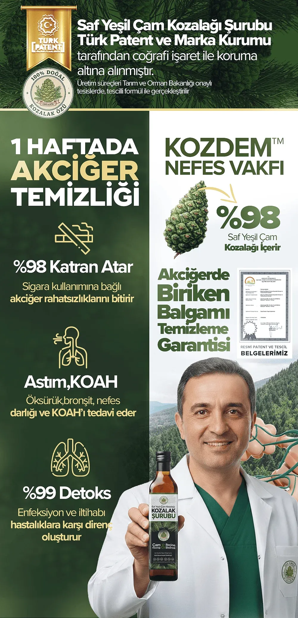 1 Haftada Akciğer Temizliği